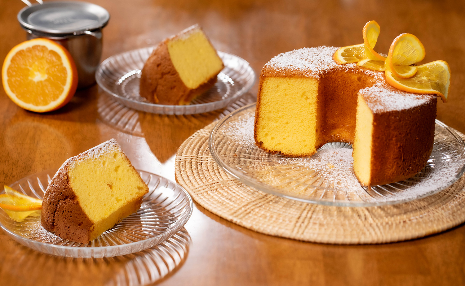 Orange Chiffon Cake (เค้กชิฟฟ่อนส้ม)