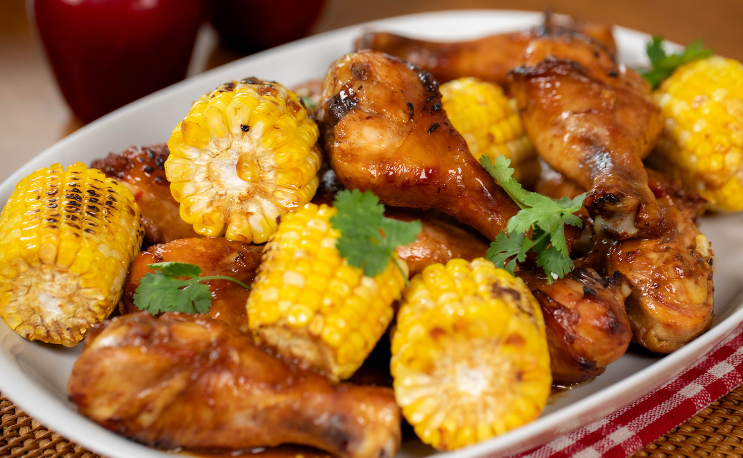 Tangy Sticky Chicken Legs (น่องไก่เคลือบซอสเปรี้ยวหวาน)