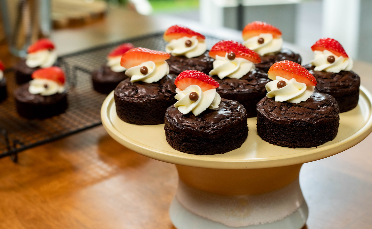 Mini Brownie Cake (มินิบราวนี่เค้ก)