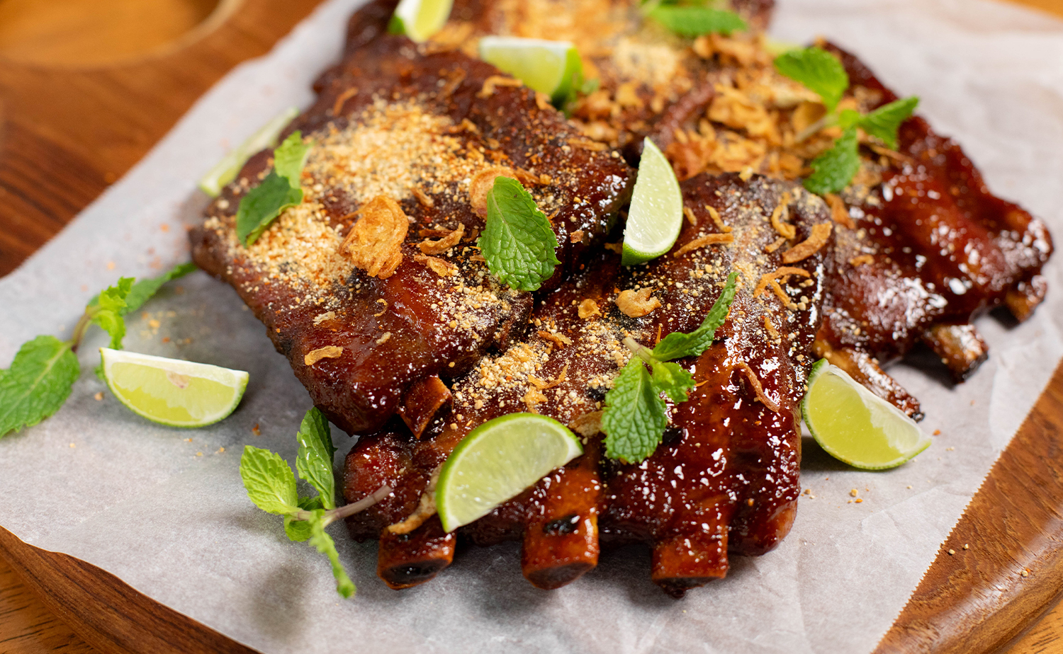 Jaew Braised Pork Ribs (แจ่วซี่โครงหมูอบ)