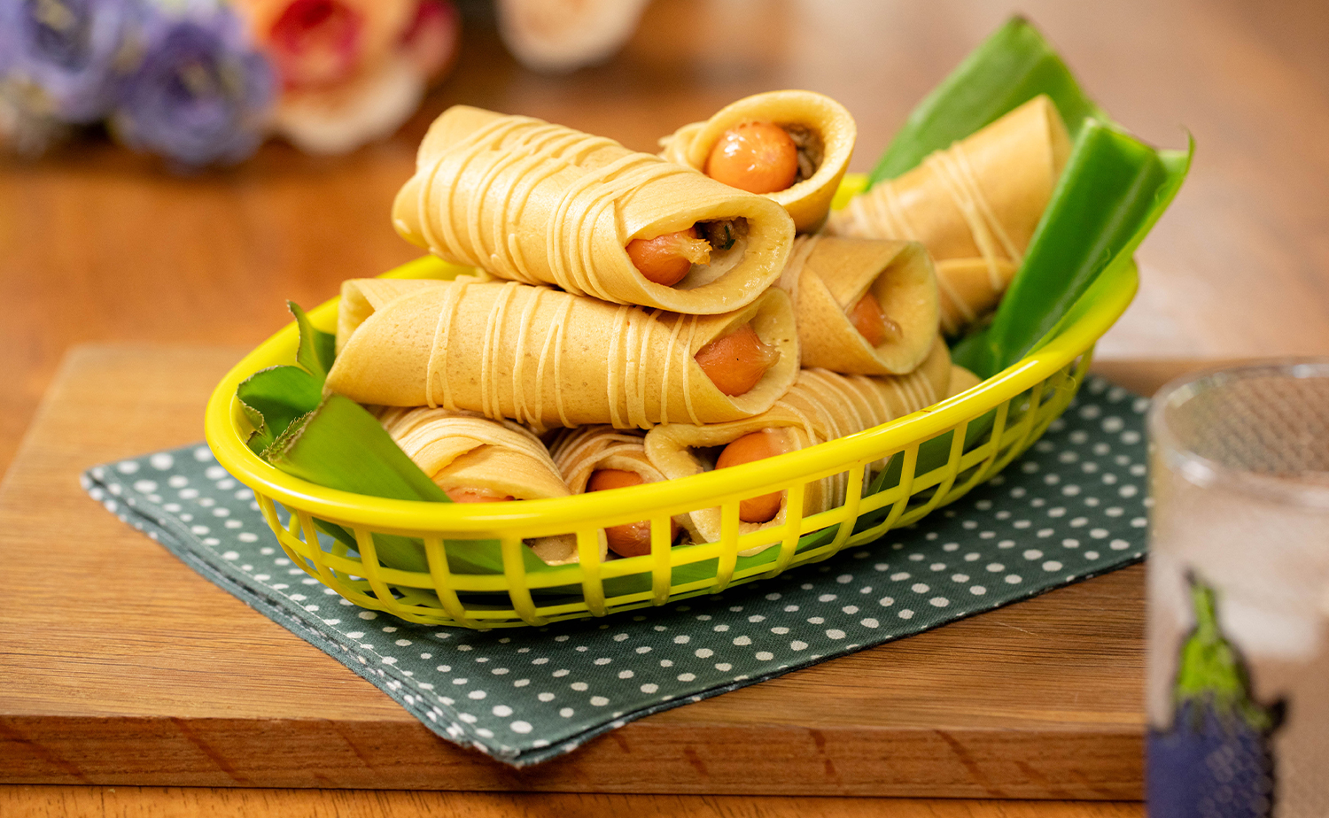 Green Curry Tokyo Rolls (โตเกียวไส้ผัดเขียวหวาน)