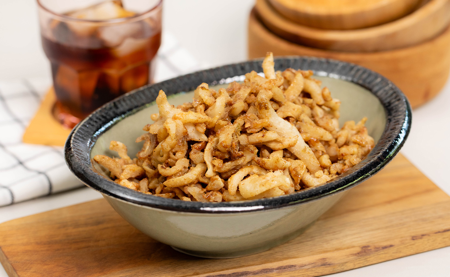 Krong Krang Pork Cracklings (กากหมูครองแครง)