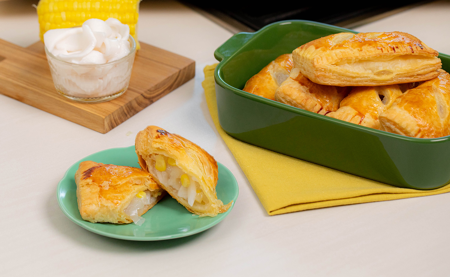 Coconut Corn Pie (พายมะพร้าวข้าวโพด)