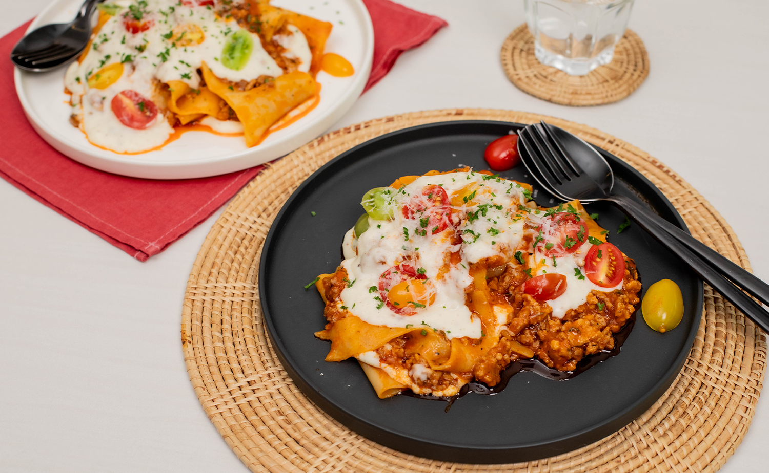 Free-form Lasagna (ลาซานญ่าไร้ฟอร์ม)