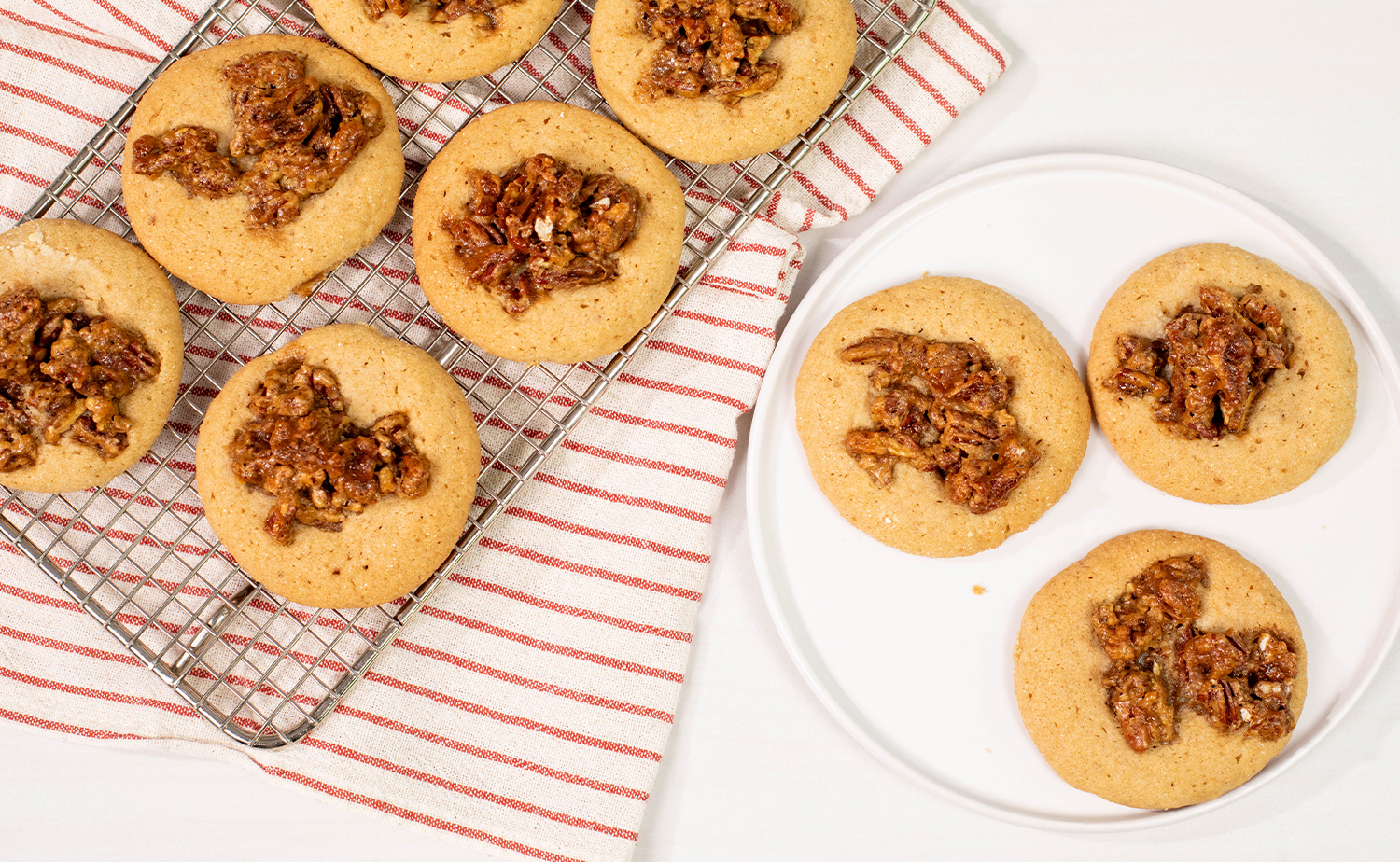 Pecan Pie Cookies (พีแคนพายคุกกี้)