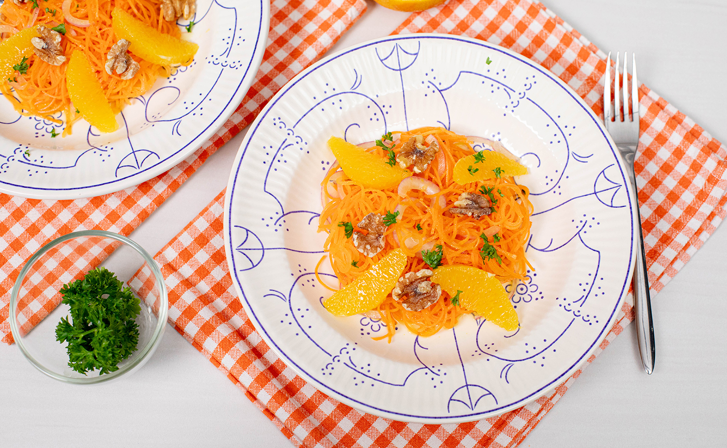 Zesty Carrot and Orange Salad (สลัดแครอทน้ำส้ม)