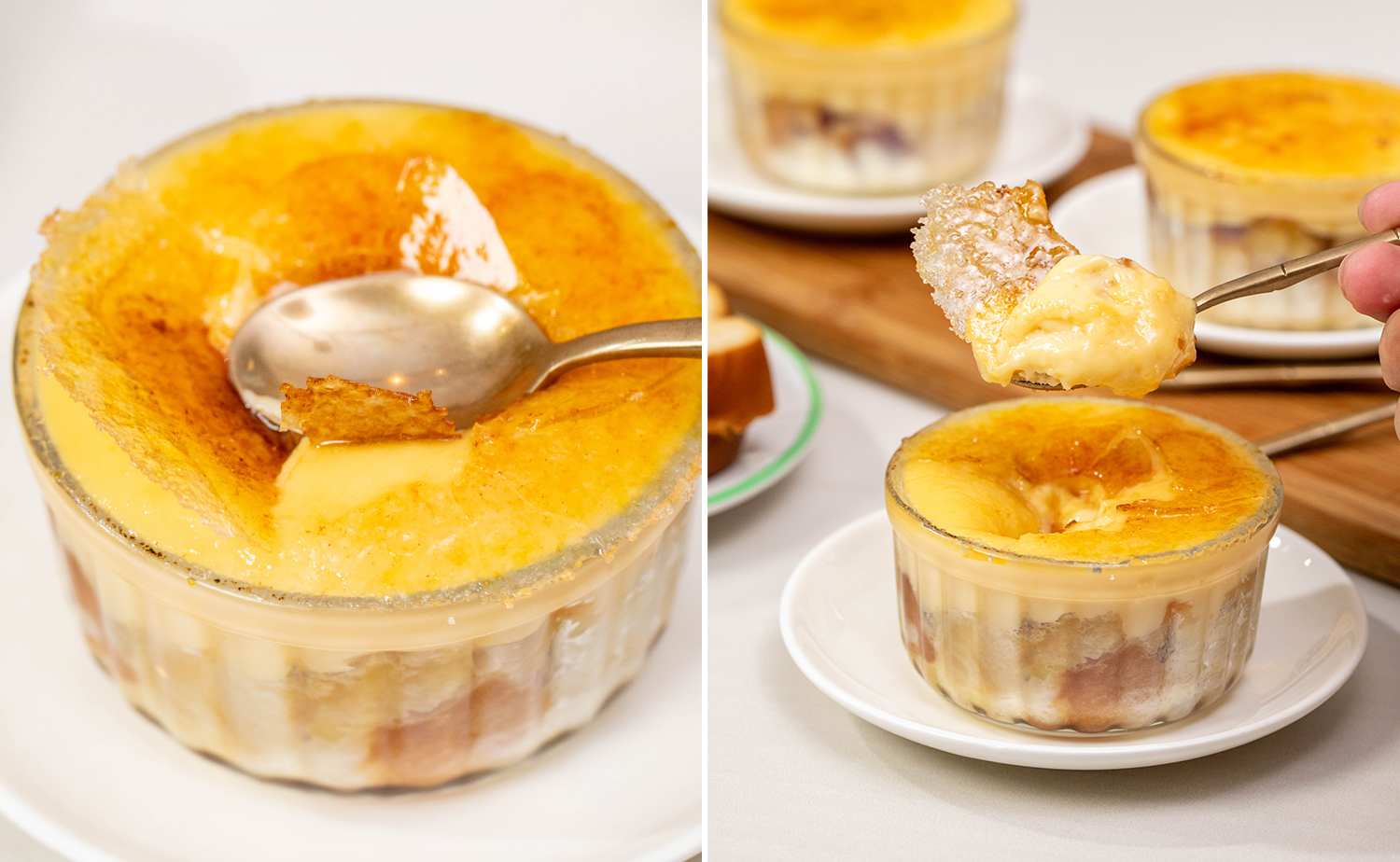 Bread Pudding Brûlée (เบรดพุดดิ้งบรูเล)